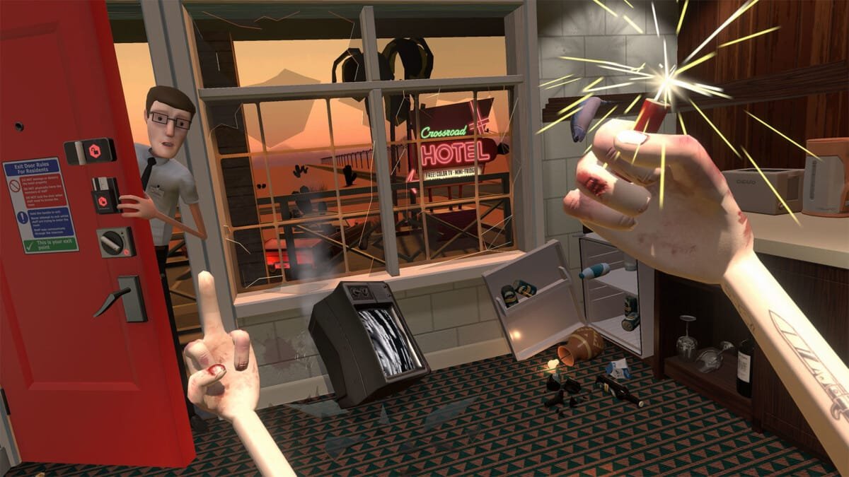 لعبة المحاكاة لهدم الفنادق Hotel R'n'R VR ! دمر 7 فنادق داخل الواقع الافتراضي! – Realm VR | عالم
