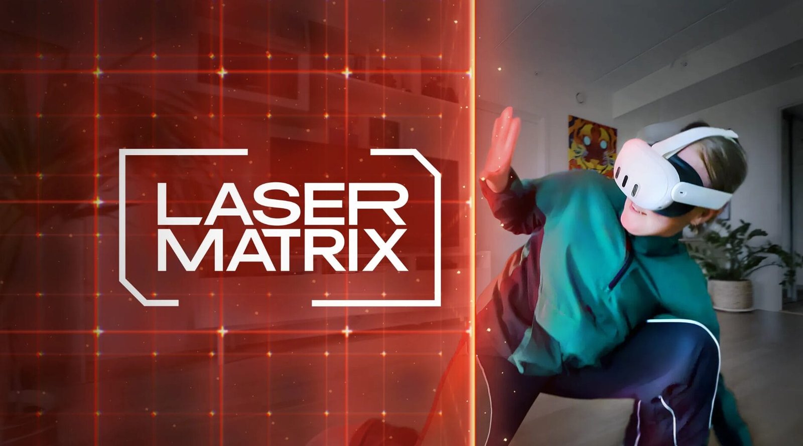 الكشف عن لعبة الهروب من أشعة الليزر Laser Matrix. – Realm VR | عالم الواقع الإفتراضي