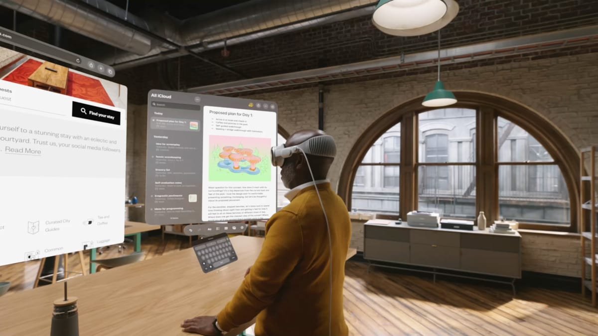 مدير مجموعة تطوير نظارات Apple Vision Pro يتقاعد. – Realm VR | عالم الواقع الإفتراضي