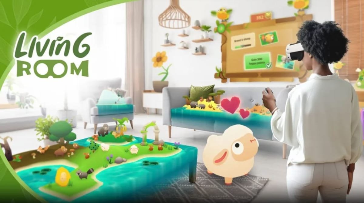 الكشف عن تطبيق Living Room يحول غرفتك الى حديقة حيوانات. – Realm VR | عالم الواقع الإفتراضي