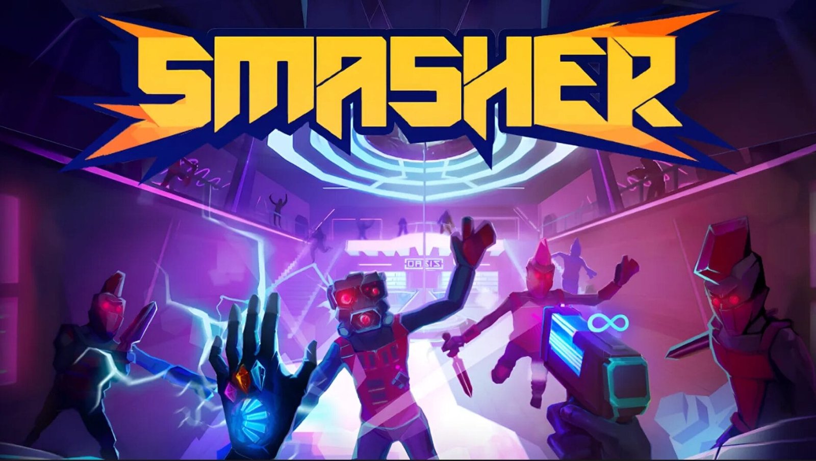الكشف عن لعبة التصويب القادمة Smasher. – Realm VR | عالم الواقع الإفتراضي