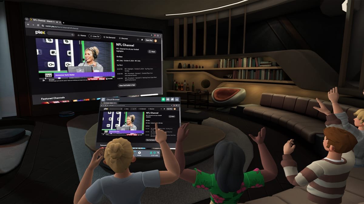 خدمة كلاود جديدة من Bigscreen لمشاركة محتويات نظارات Quest عبر أي شاشة بأي مكان. – Realm VR | عالم الواقع الإفتراضي