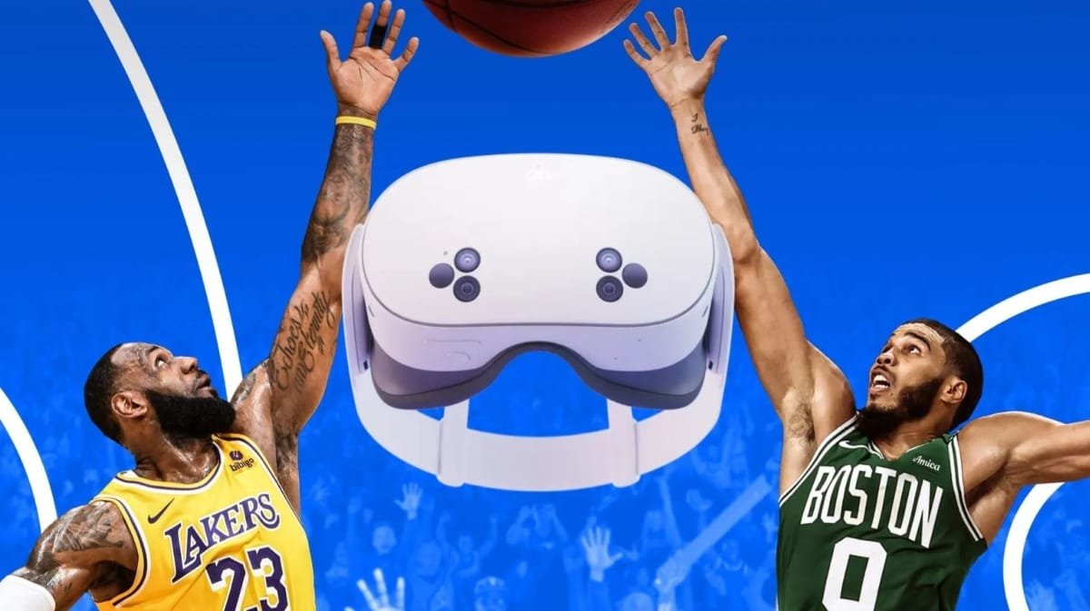 52 مباراة من الموسم الجديد في دوري كرة السلة NBA سيتم بثهم مجانا 180 درجة عبر نظارات Quest. – Realm VR | عالم الواقع الإفتراضي