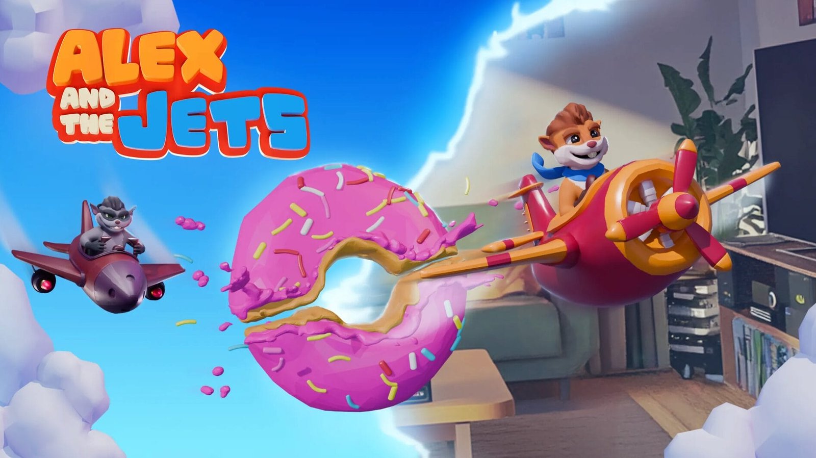 لعبة السباقات والمتعة Alex and the Jets متاحة الآن لنظارات Quest. – Realm VR | عالم الواقع الإفتراضي