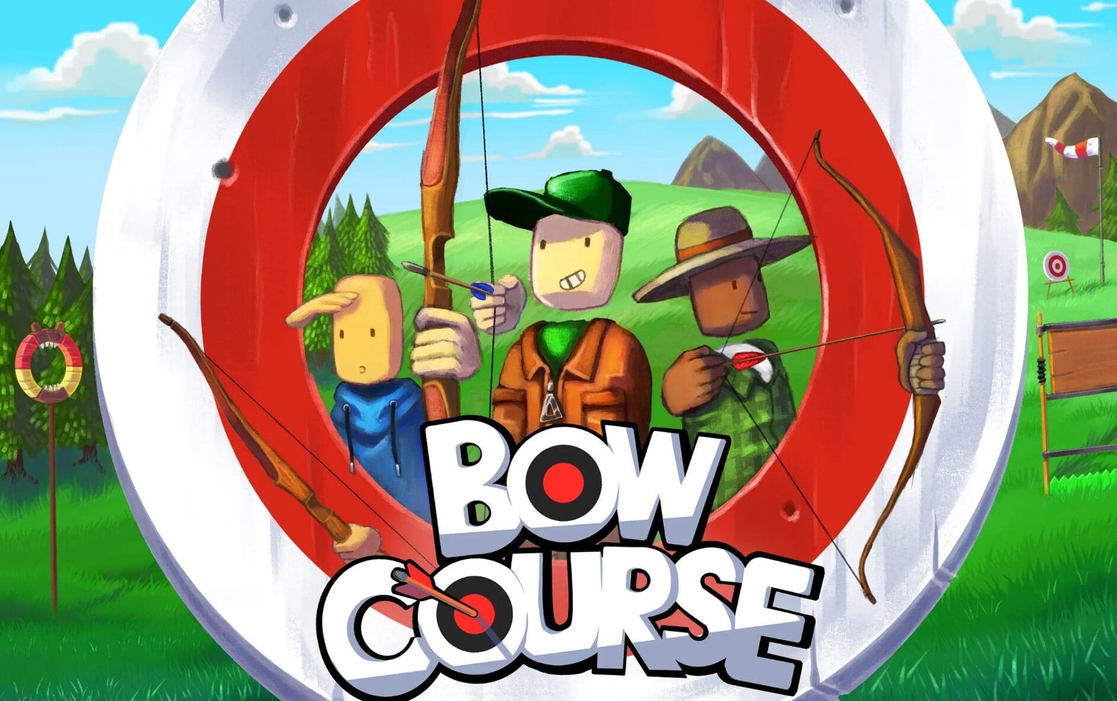 اطلاق لعبة اطلاق السهام Bow Course لنظارات الحاسب الشخصي PCVR. – Realm VR | عالم الواقع الإفتراضي