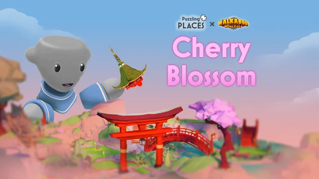 حل الألغاز وجمع الأزهار مع لعبة الواقع الافتراضي Walkabout Cherry Blossom – Realm VR | عالم الواقع الإفتراضي