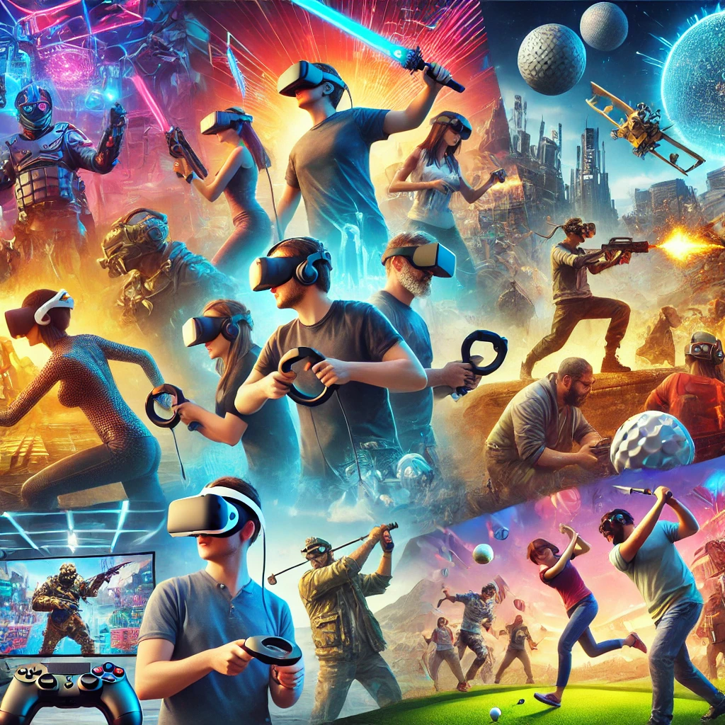 أفضل 5 ألعاب جماعية للواقع الافتراضي على نظارات Quest, PSVR 2, و PC VR – Realm VR | عالم الواقع الإفتراضي