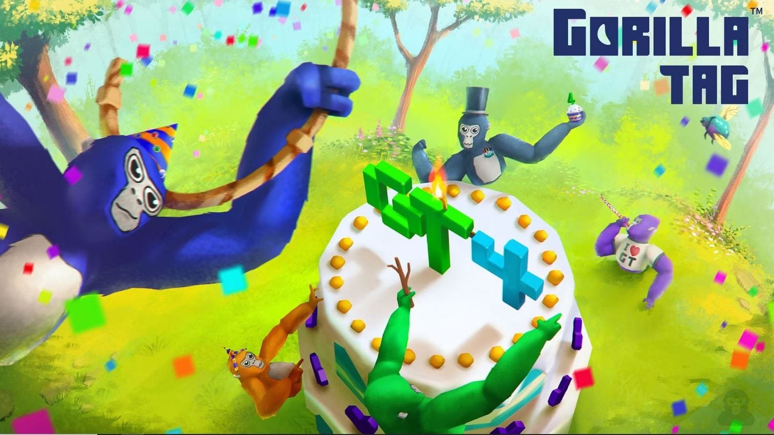 لعبة Gorilla Tag تحتفل بمرور 4 سنوات على اطلاقها بحدث خاص. – Realm VR | عالم الواقع الإفتراضي