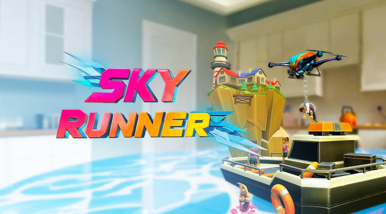 اطلاق النسخة الكاملة من لعبة Sky Runner Drone Hero هذا الشهر. – Realm VR | عالم الواقع الإفتراضي