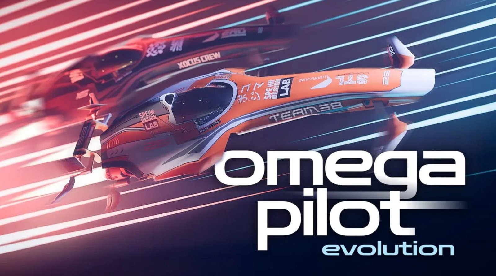 الكشف عن لعبة السباقات الجديدة Omega Pilot Evolution. – Realm VR | عالم الواقع الإفتراضي