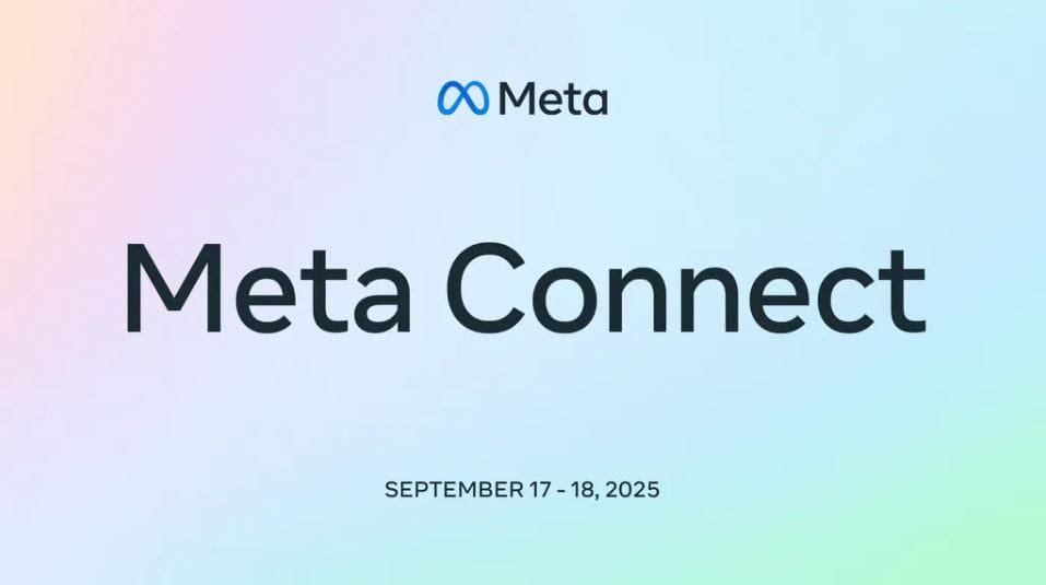 الكشف عن موعد حدث Meta Connect لهذا العام. – Realm VR | عالم الواقع الإفتراضي