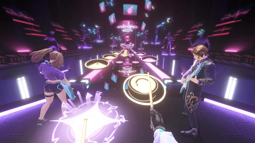 لعبة Band Space تحولك إلى نجم أغاني الروك بالواقع الافتراضي هذا الشهر – Realm VR | عالم الواقع الإفتراضي