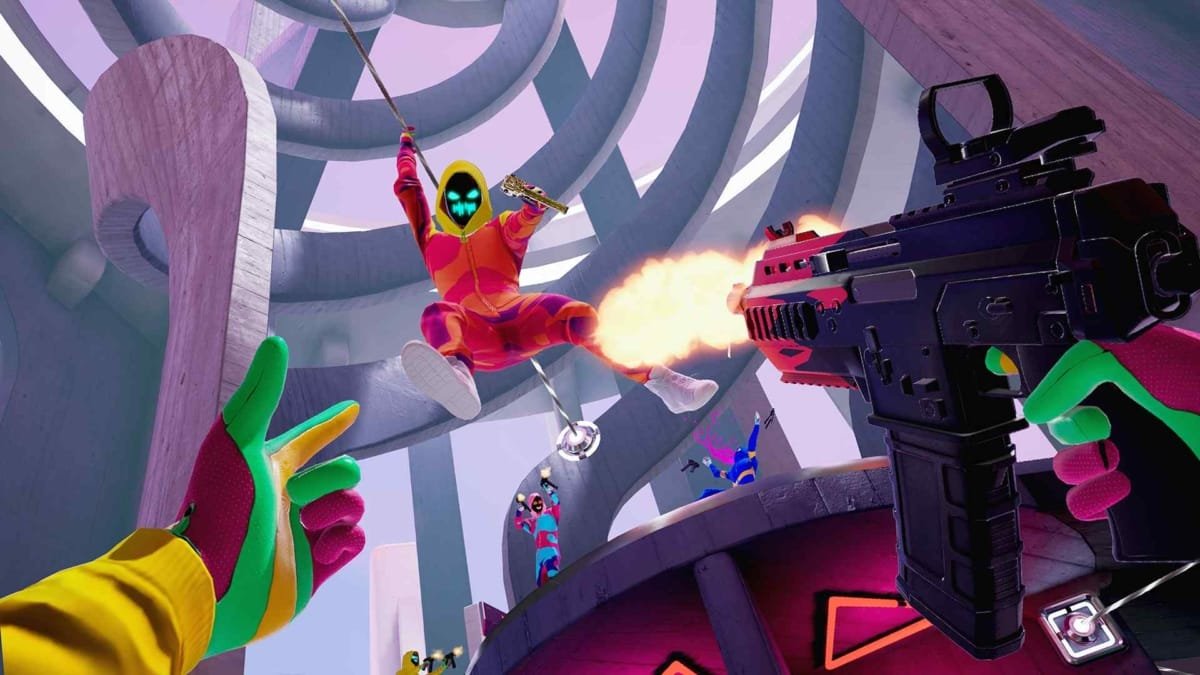 اللعبة المجانية FRENZIES تحصل على غرفة تفاعلية جماعية في تحديثها الأخير. – Realm VR | عالم الواقع الإفتراضي