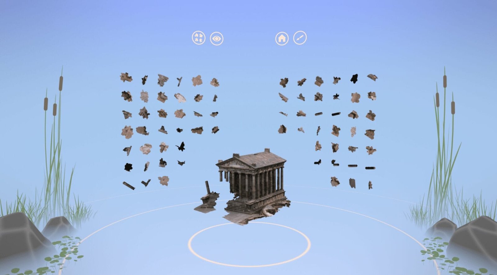لعبة Puzzling Places تحصل على نسخة تجريبية مصغرة لنظارات PCVR. – Realm VR | عالم الواقع الإفتراضي