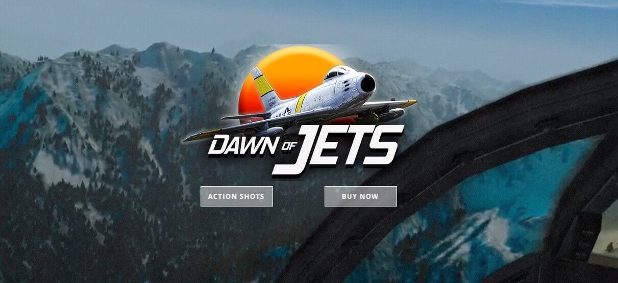 اطلاق لعبة محاكاة الطيران Dawn of Jets لنظارات Quest. – Realm VR | عالم الواقع الإفتراضي