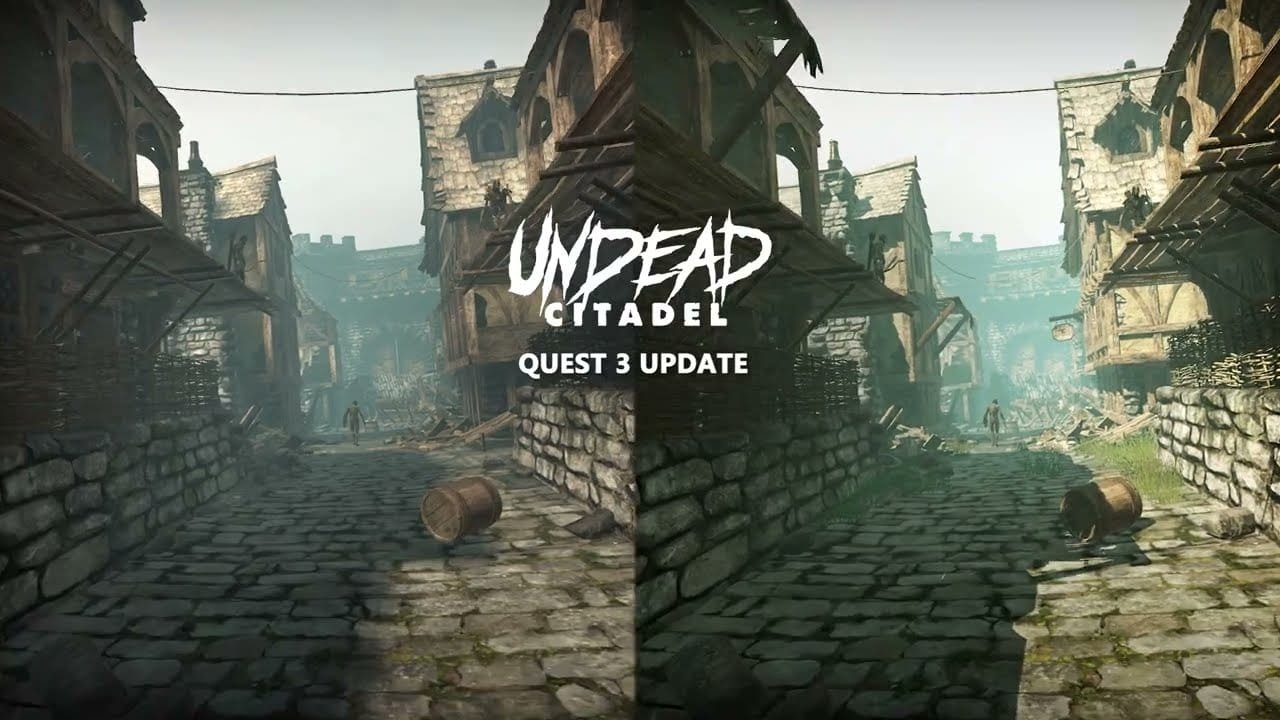 تحسينات كبيرة في مرئيات نسخة نظارات Quest 3 من لعبة الأكشن Undead Citadel. – Realm VR | عالم الواقع الإفتراضي