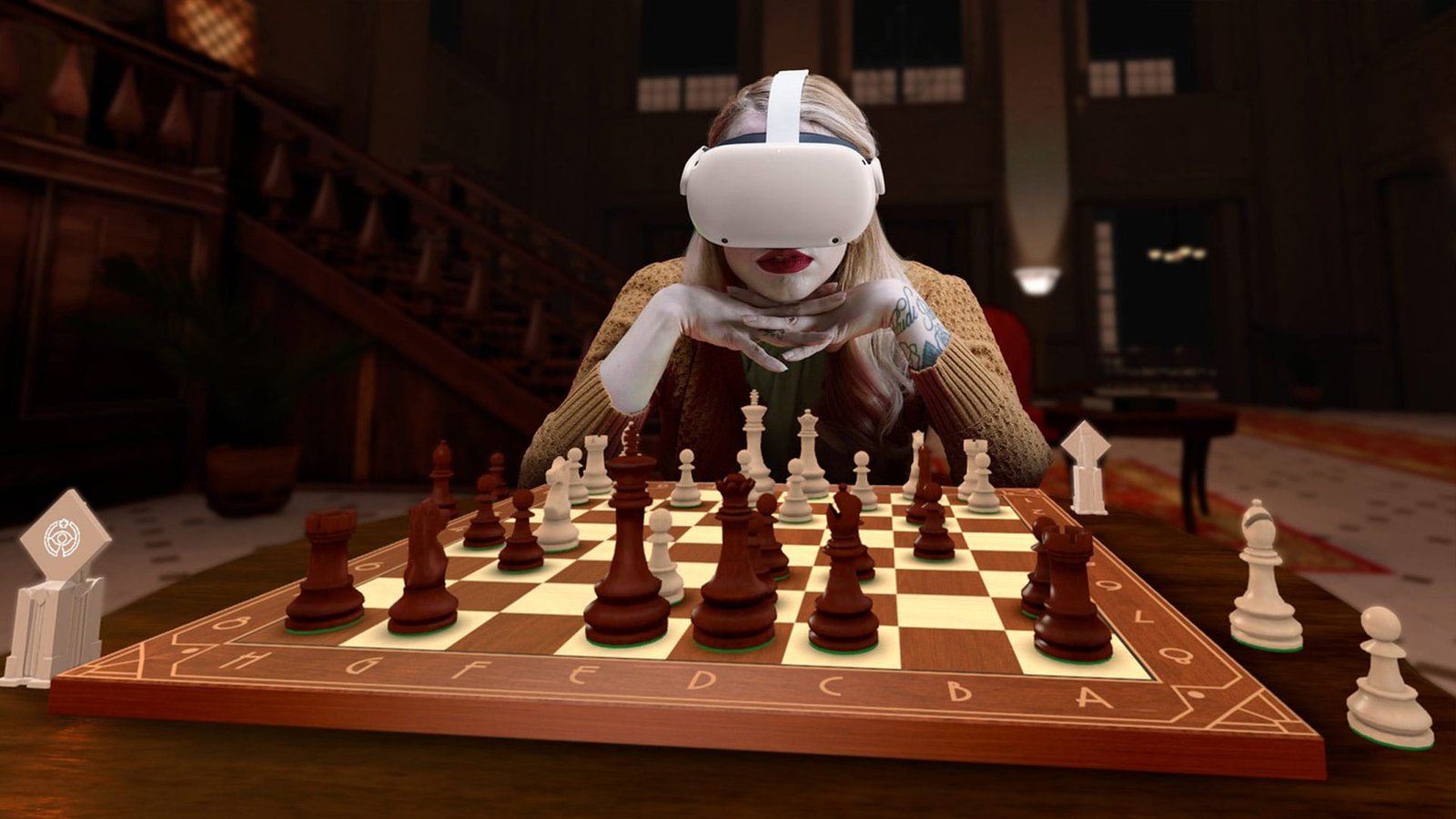 لعبة الشطرنج Chess Club قادمة أخيرا لنظارات PSVR2. – Realm VR | عالم الواقع الإفتراضي