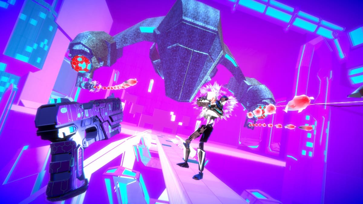 يمكنكم الآن تجربة لعبة Pistol Whip مجانا عبر متجر العاب Steam. – Realm VR | عالم الواقع الإفتراضي