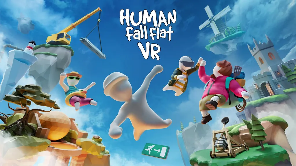 اللعبة الكوميدية Human Fall Flat VR! قريبا على Quest, Steam & PSVR 2 – Realm VR | عالم الواقع الإفتراضي
