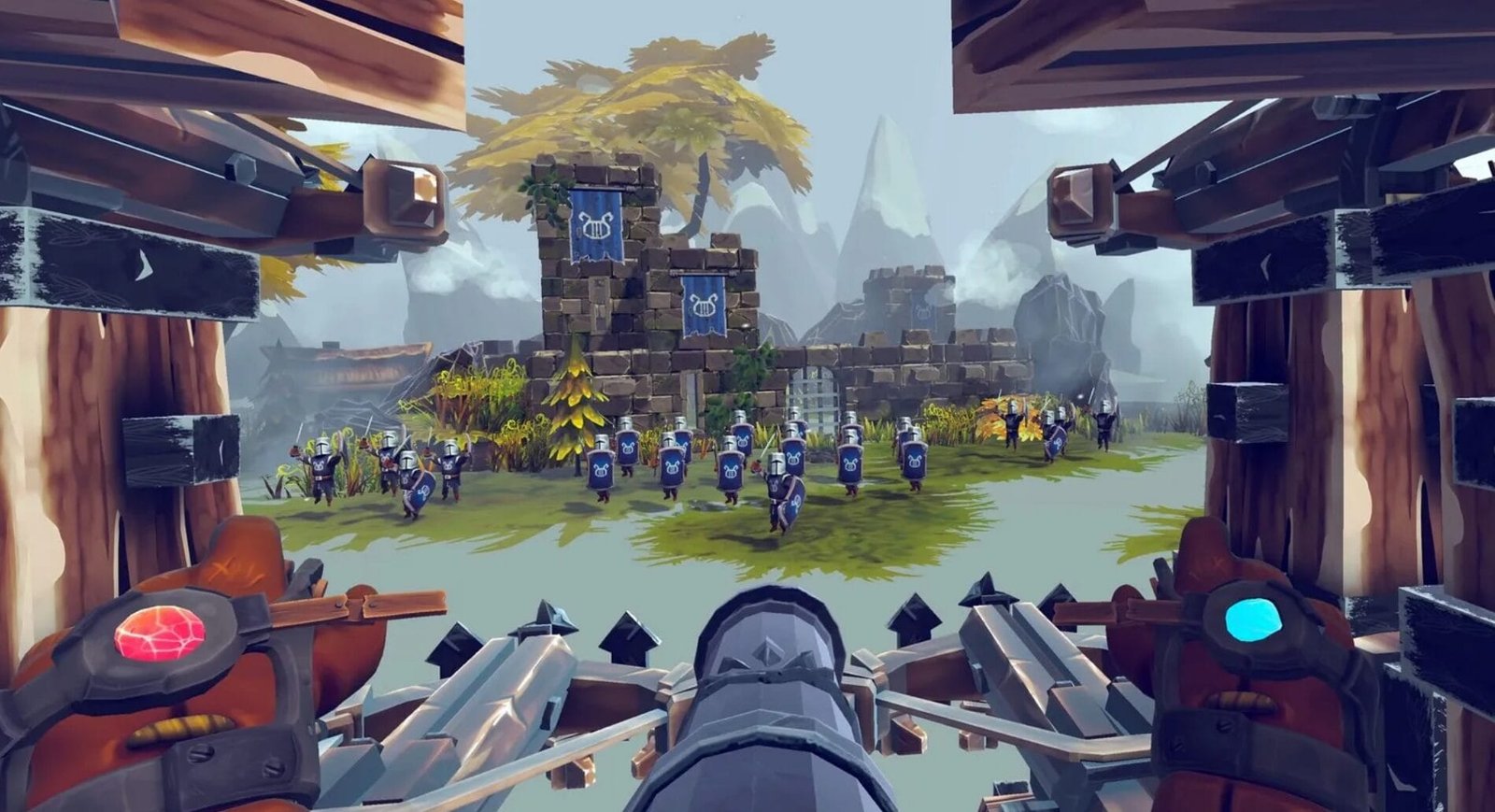 الكشف عن موعد اطلاق لعبة الحروب Besiege VR لنظارات Quest. – Realm VR | عالم الواقع الإفتراضي