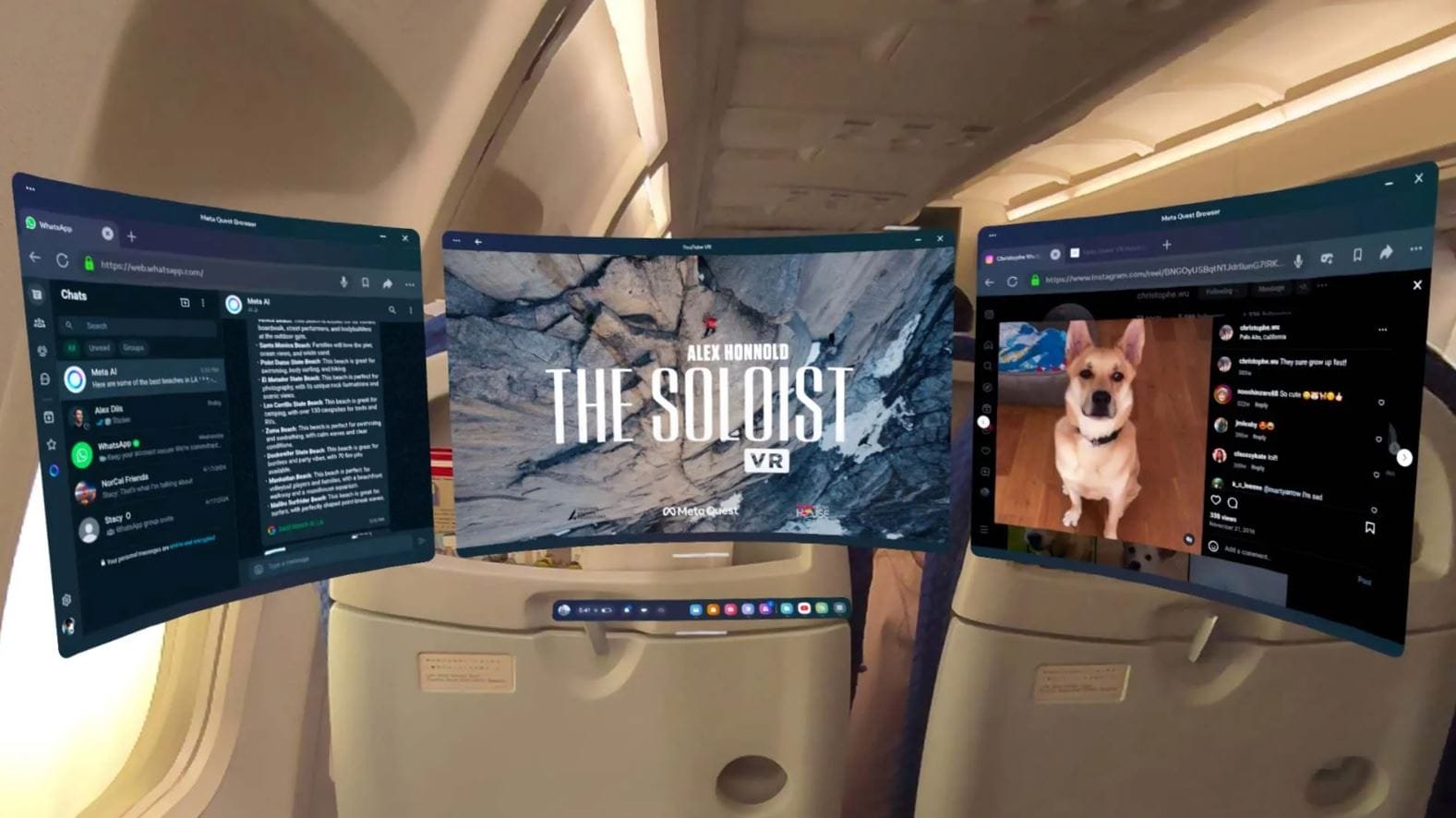 شركة META ستقوم بادراج نظارات Quest 3 بخطوط الطيران الجوية. – Realm VR | عالم الواقع الإفتراضي