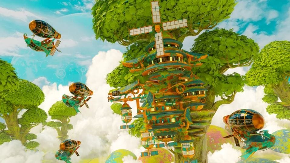 لعبة Shores of Loci SkyHaven متاحة الآن عبر نظارات Quest. – Realm VR | عالم الواقع الإفتراضي