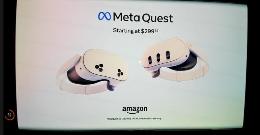 عاجل! تسريب سعر نظارة الواقع الافتراضي Quest 3S – Realm VR | عالم الواقع الإفتراضي