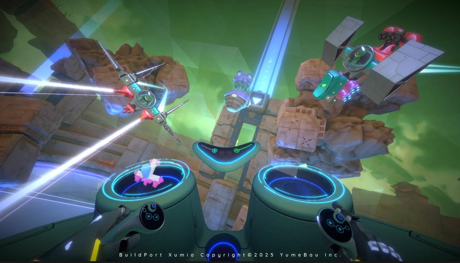 لعبة BuildPort Xumia متاحة الآن لنظارات Quest. – Realm VR | عالم الواقع الإفتراضي